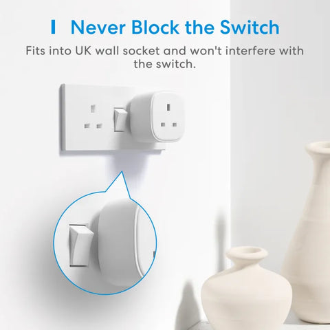 Smart Wi-Fi Socket Plugs MSS210 - Pack of 2 Meross