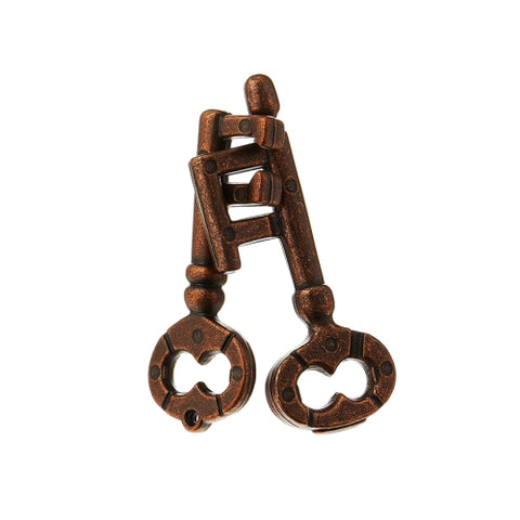 Key cast Metal Brain Teaser Puzzle