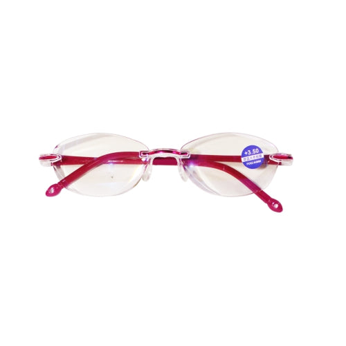 Purple Frame Glasses +3.50