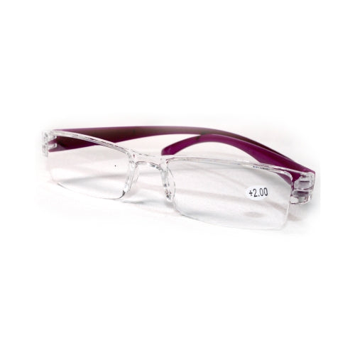 Purple Frame Glasses +2.5