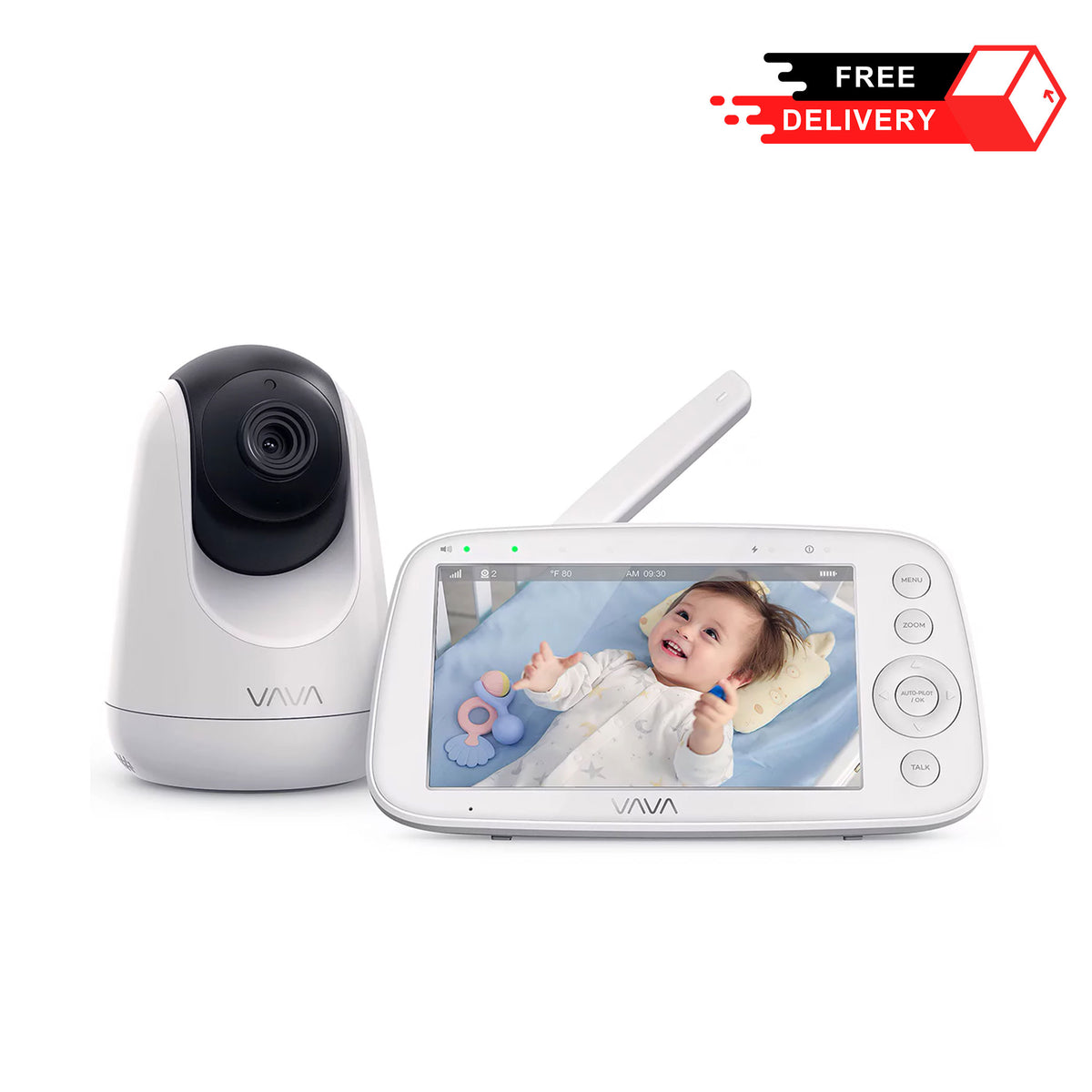 Baby monitoring with HD video