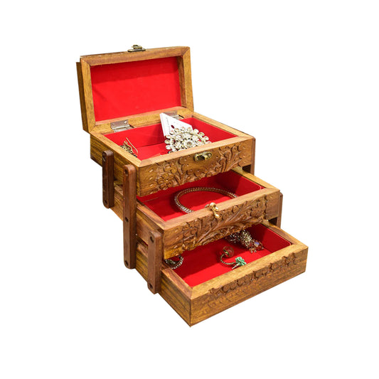 Handmade Wooden Jewelry Box