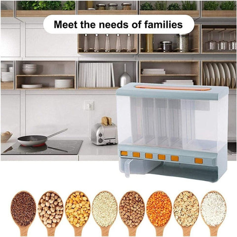 6 in 1 Wall Mounted Cereal Dispenser