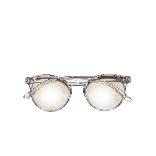 White Frame Transparent Glasses