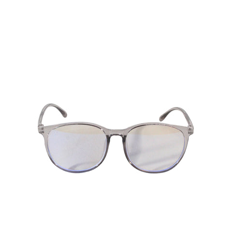 White Frame Transparent Glasses