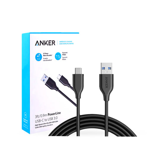 Anker PowerLine 3ft USB-C To USB 3.0