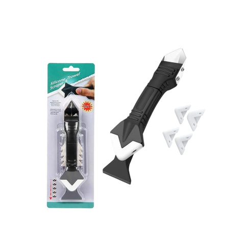 Caulk Remover with Reuse and Replace with 5 Silicone Pads