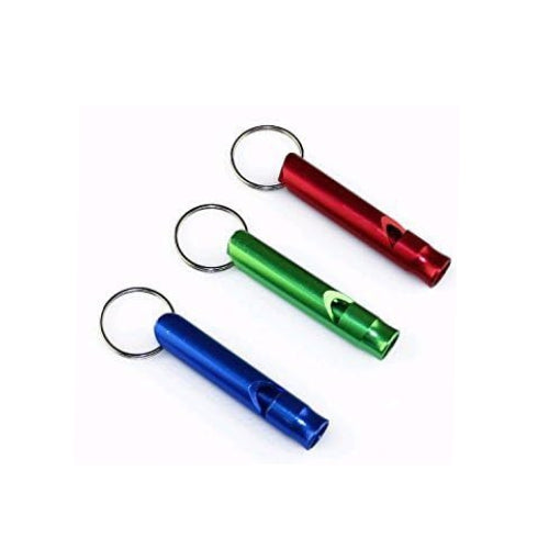 Aluminum Whistle Keyring