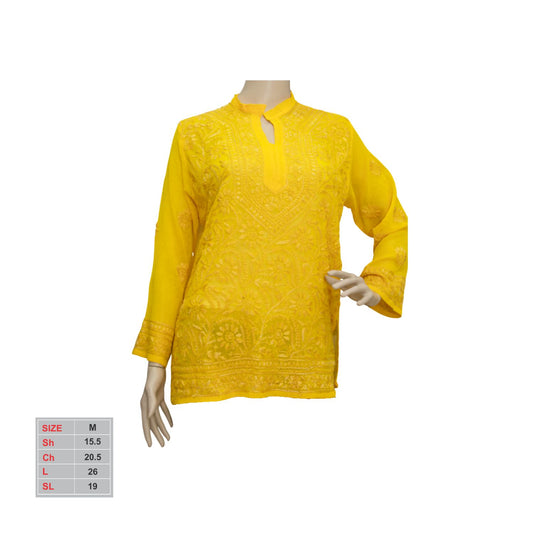 Female Top with Casual V-Cut Collor