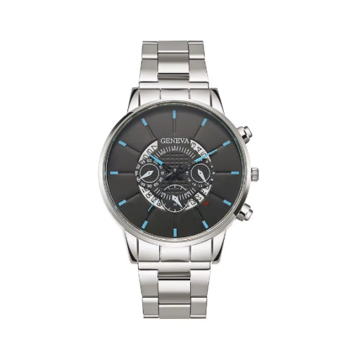 Three Eyed Quartz Watch Men's