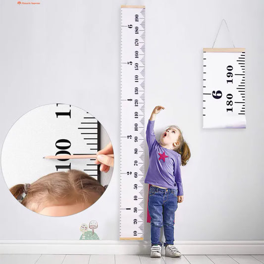 Kids height and growth measurement chart
