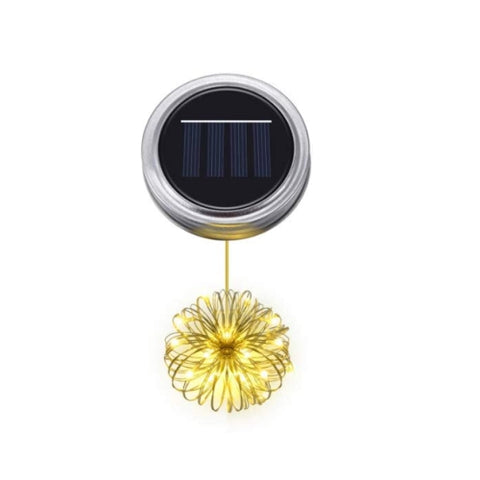 Led Solar Energy Mason Bottle Cap