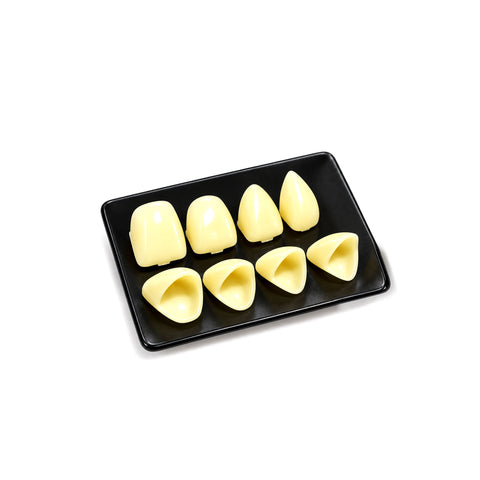 Resin Front Teeth Caps Pack - 8 Pieces