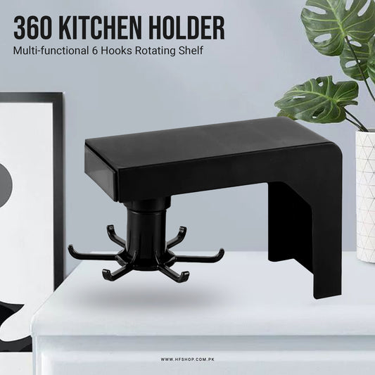 Kitchen holder 360 rotating shelf