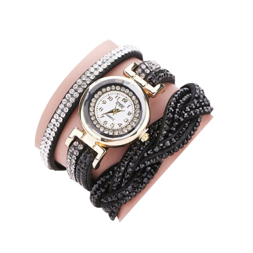 Women Rheinestone Bracelet Watch