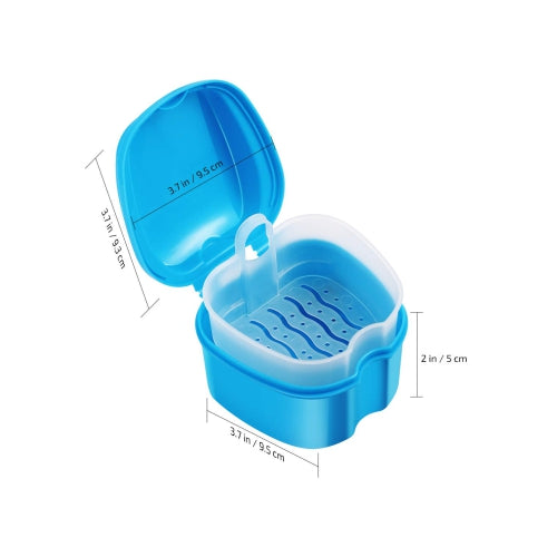 PP Denture Bath Box Case