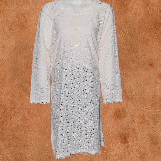 Kurti lace artwork