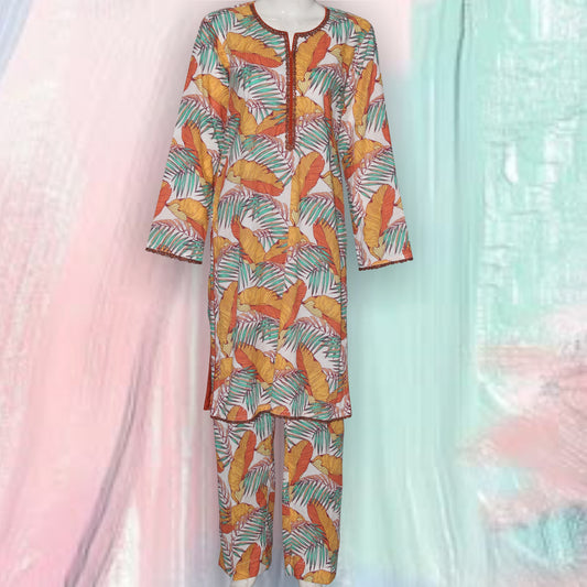 Lawn 2pcs suit printed
