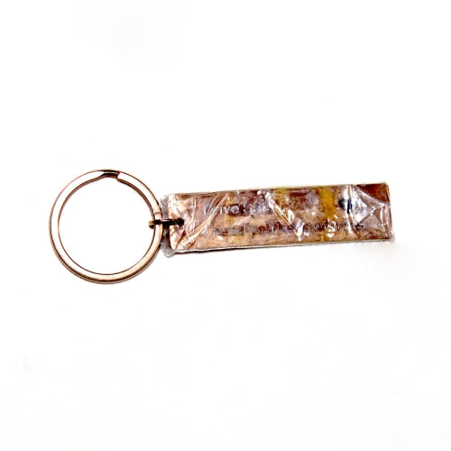Key chain ventage figure gold
