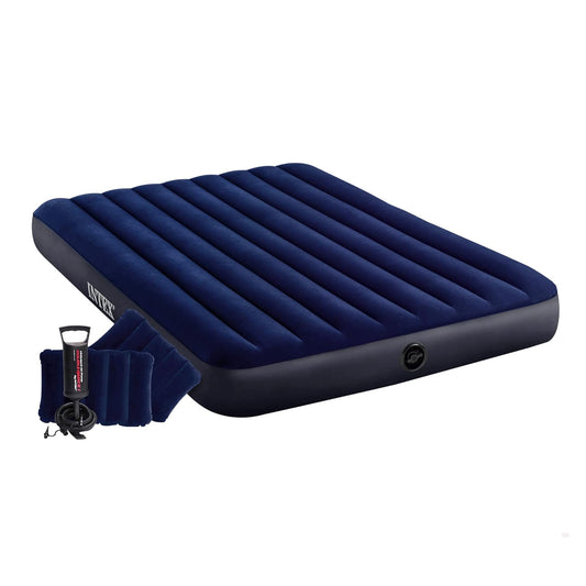 Intex Inflatable Bed with 2 Pillows