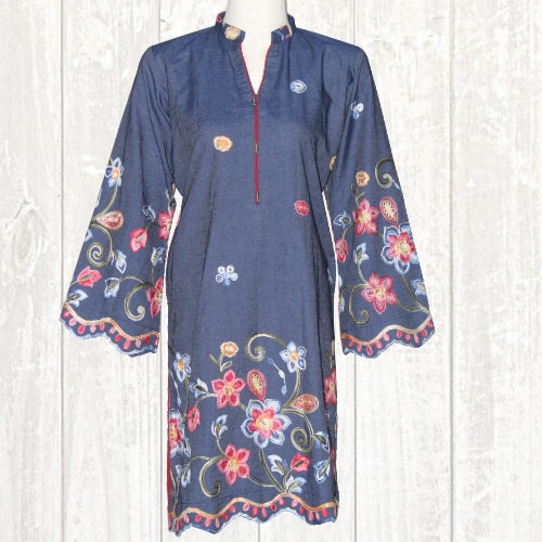 Kurti embroiders cotton