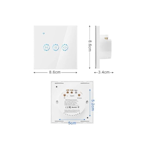 Small Curtain Wall Switch